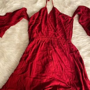 Maroon romper